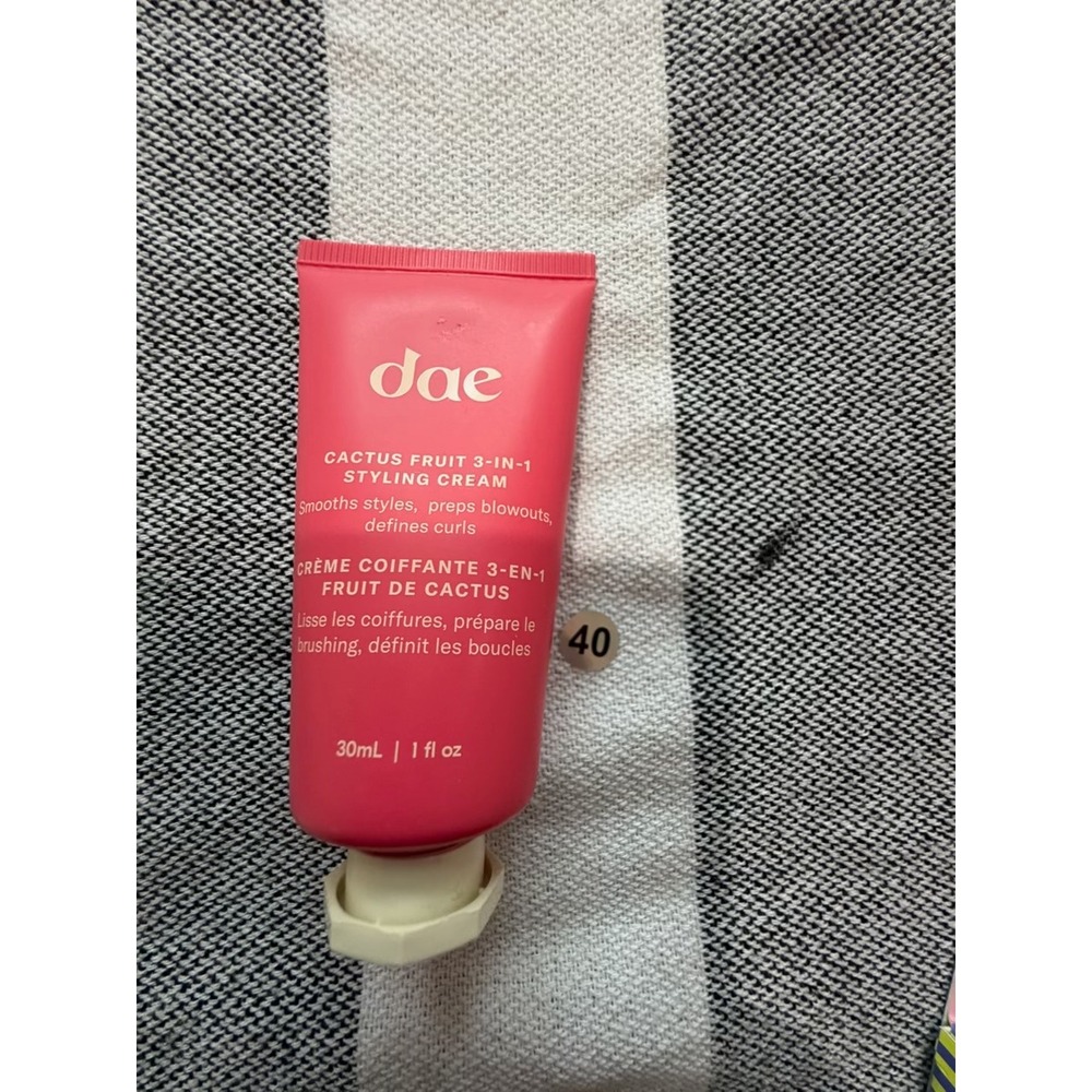 Dae Cactus Fruit 3-in-1 Styling Cream 1oz 30ml Travel Size Smooths Preps Defines